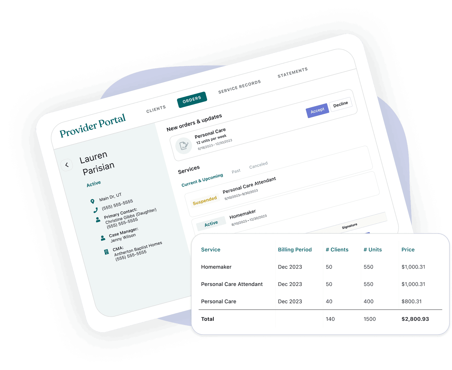 Image related to Provider Management & Billing